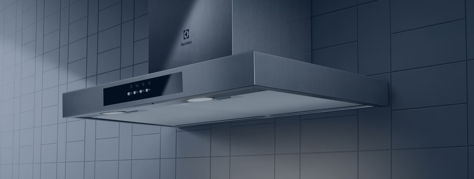 Ανοξείδωτος απορροφητήρας Electrolux 60cm