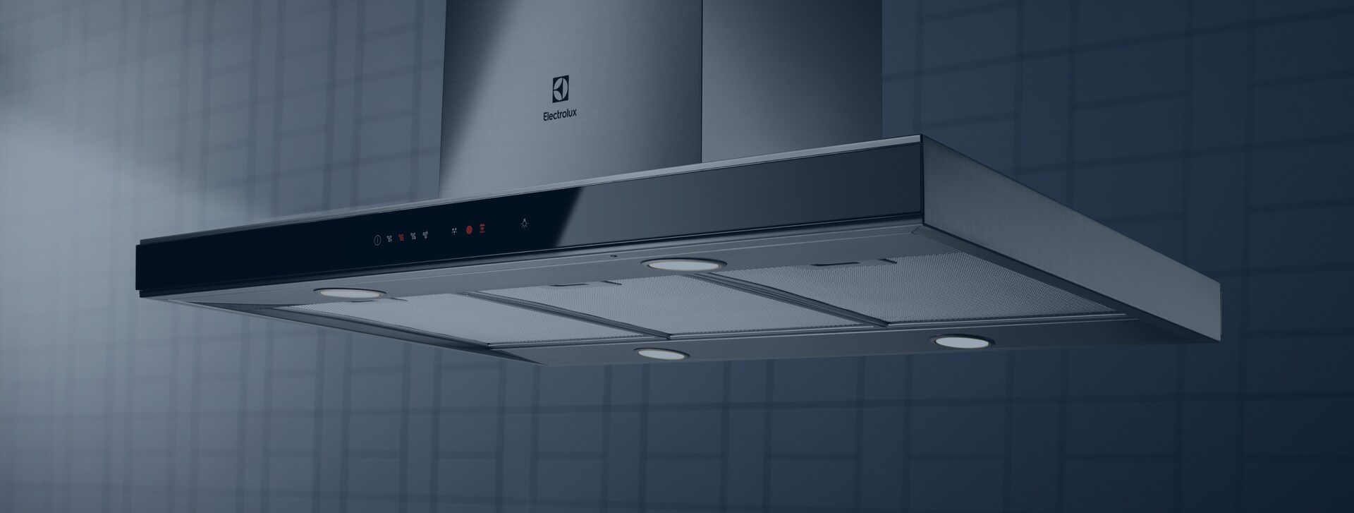 Ανοξείδωτος απορροφητήρας φούρνου electrolux 90cm